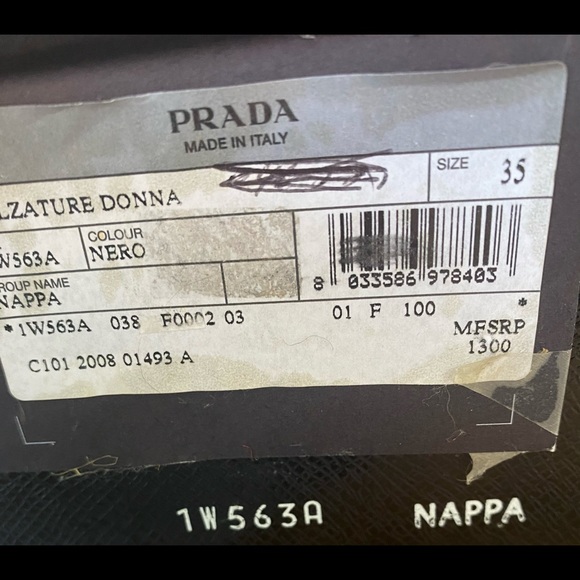 Prada rouched tall boot. - Picture 7 of 7